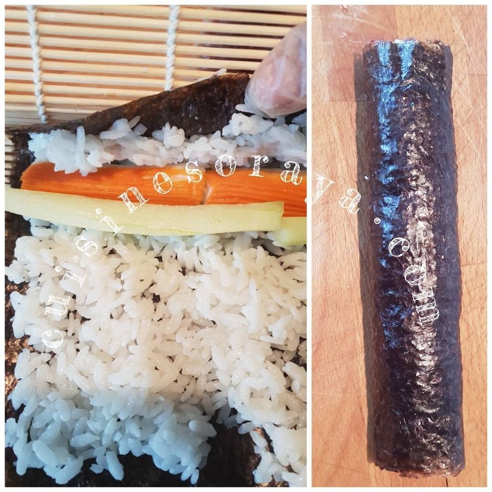 Sushi simple ou enrobé de fromage - Makis avec ou sans algue - california roll