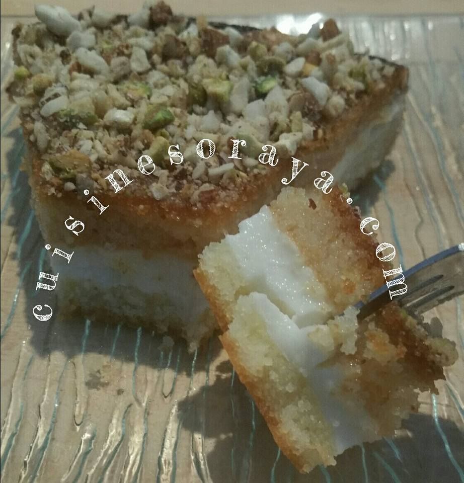 Basboussa à la crème
