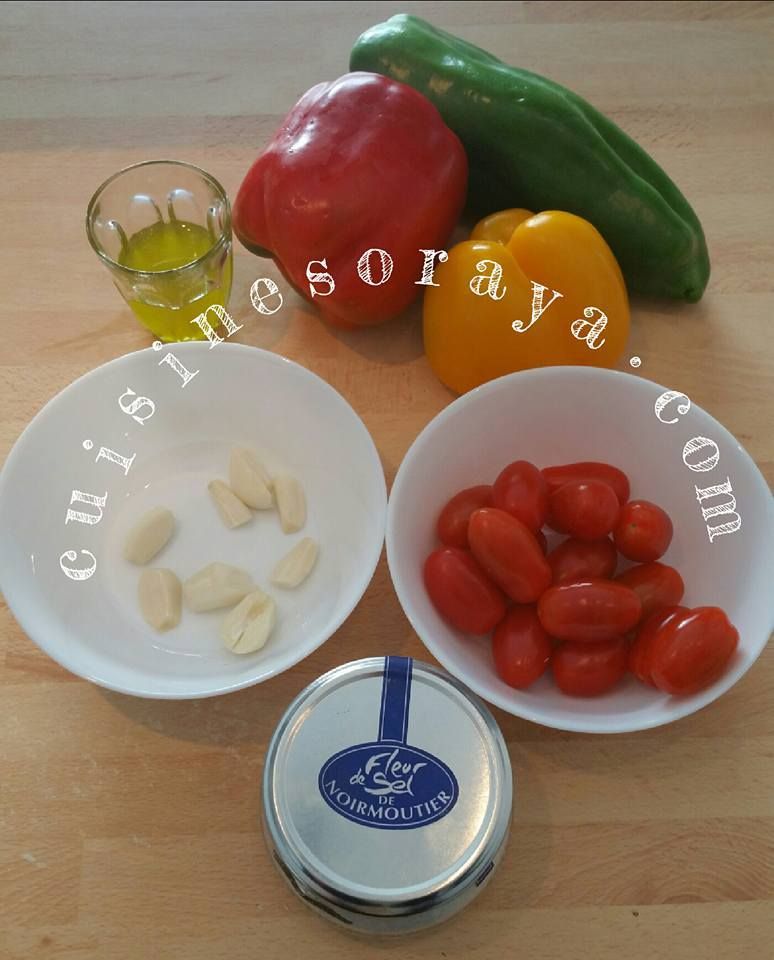 Salade de poivrons grillés