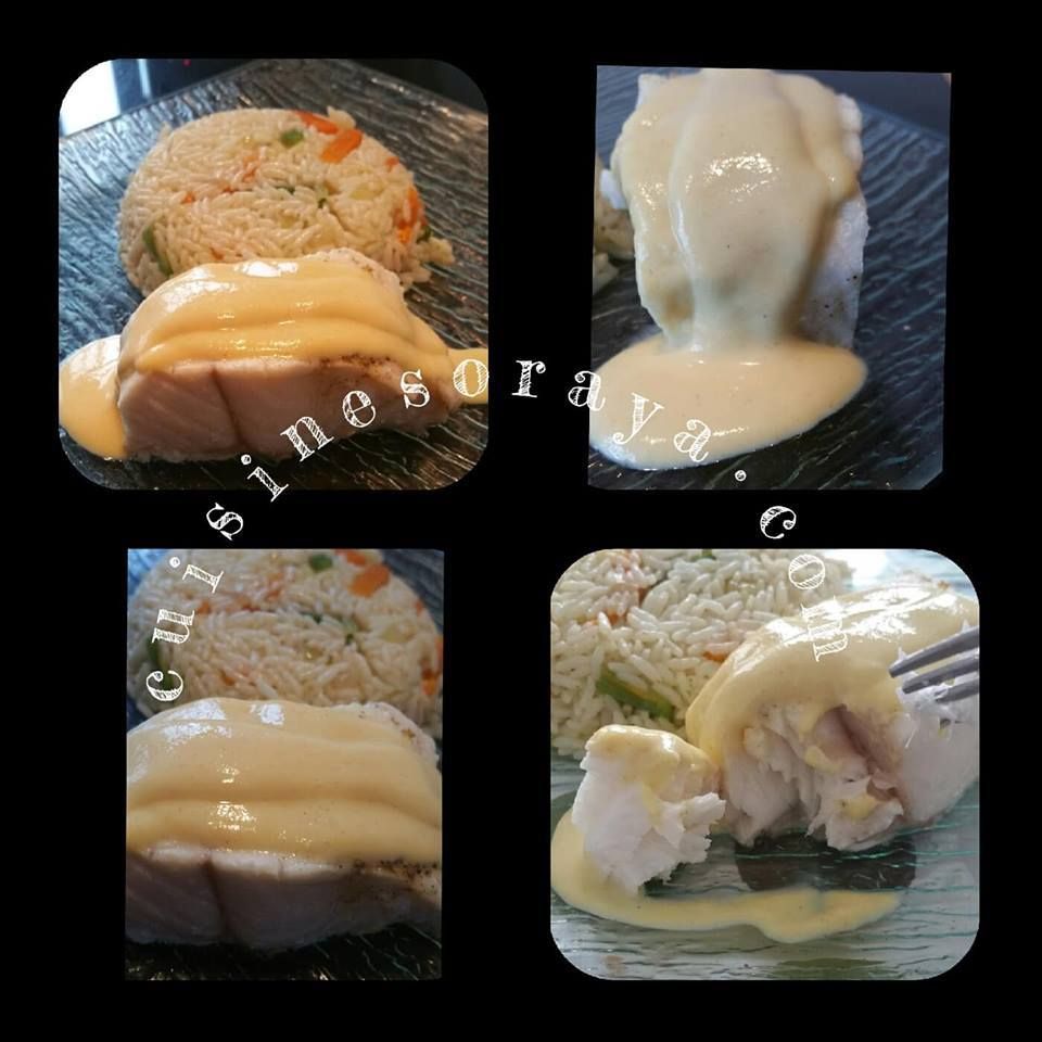 Cabillaud vapeur sauce au citron