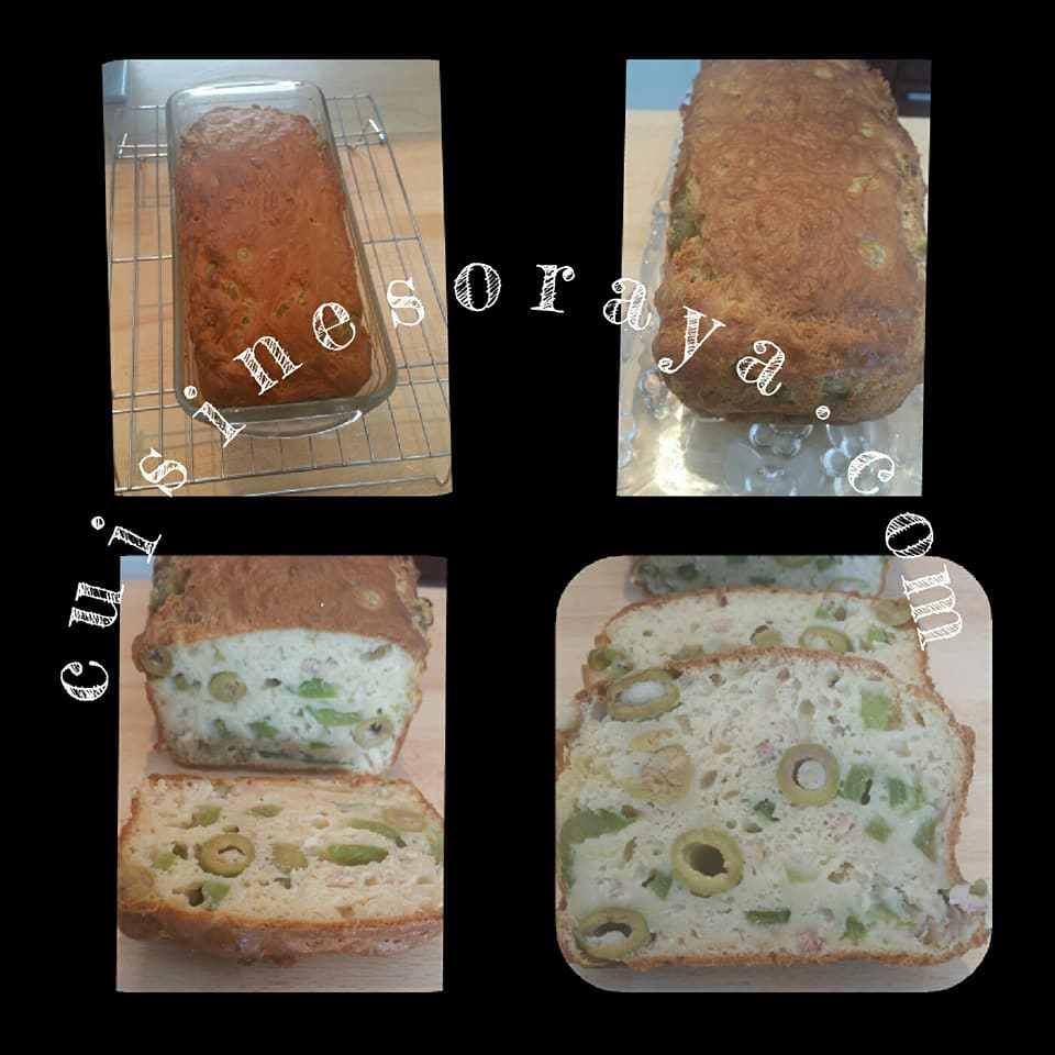 Cake au thon et aux olives