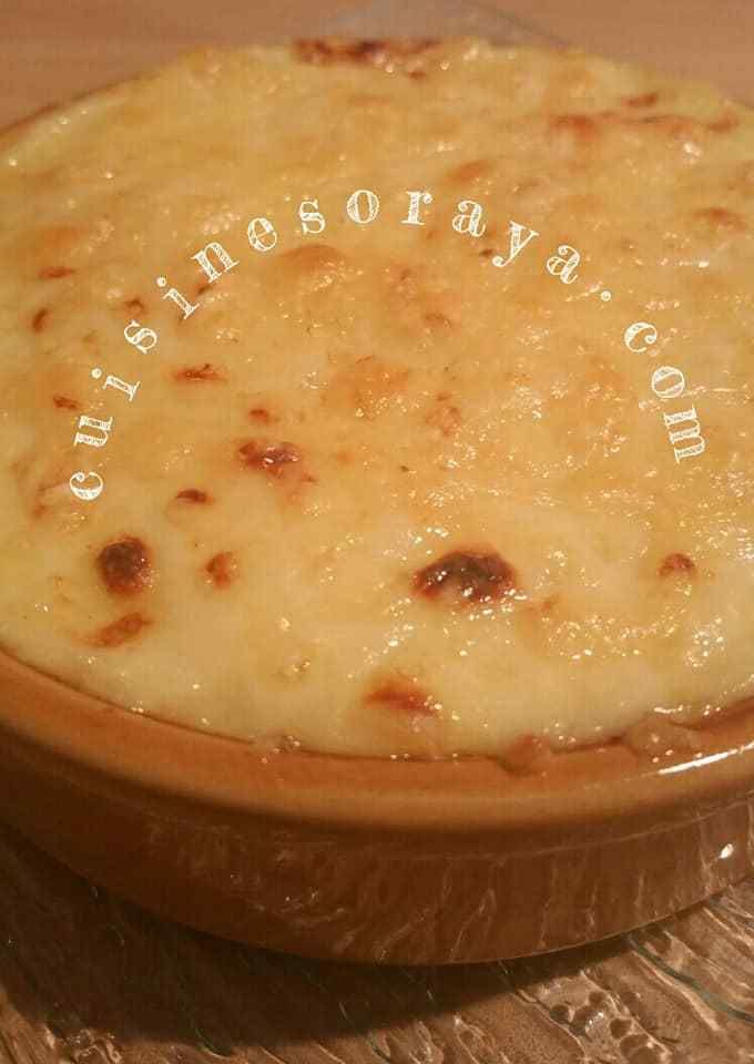 Gratin de poireaux au jambon de dinde