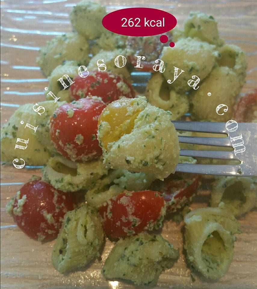 Salade de pâtes basilic