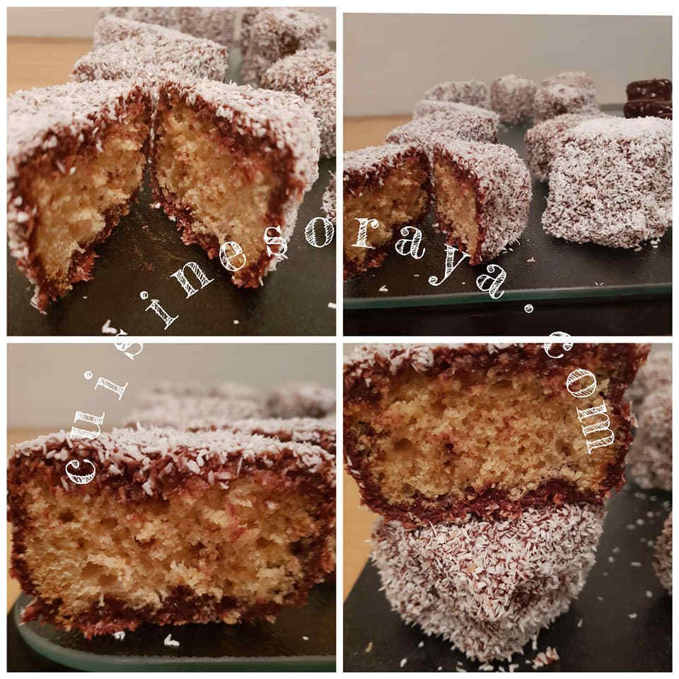 Lamingtons traditionnel Autralien