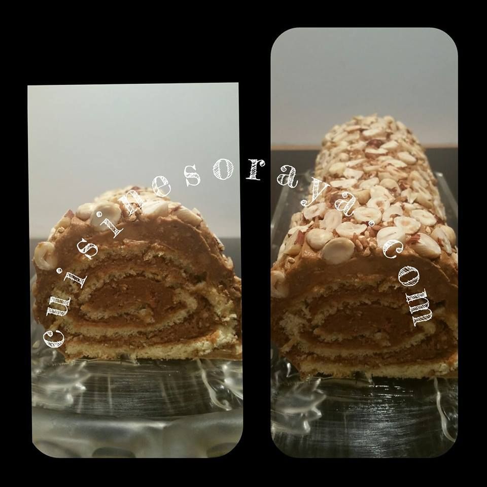 Roulé café noisette