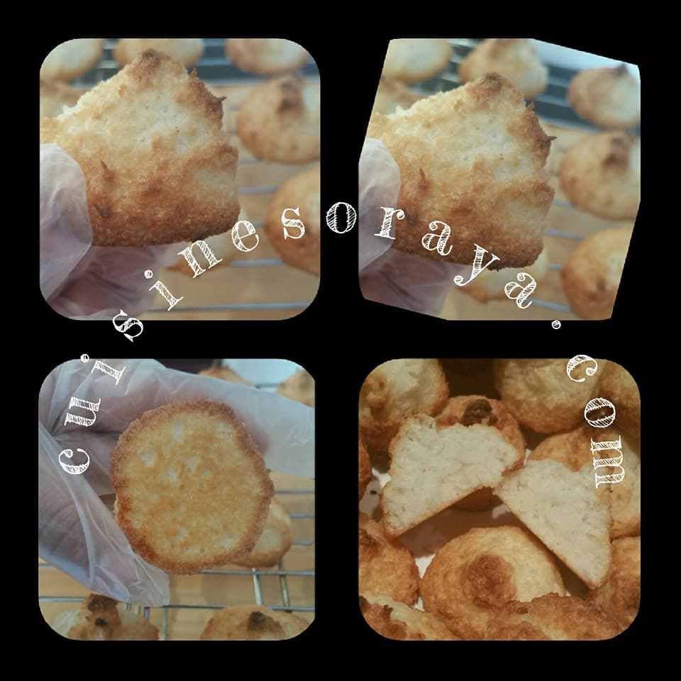 Congolais à la noix de coco