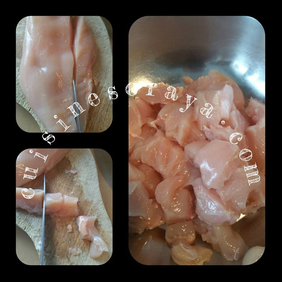 Steak de poulet farci au fromage