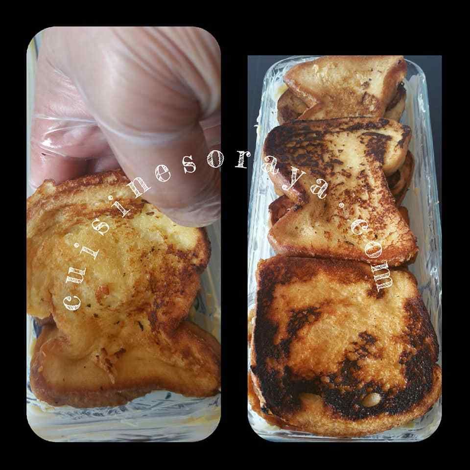 Brioche perdue au four