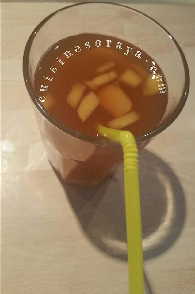 L'Ice-Tea Pêche maison