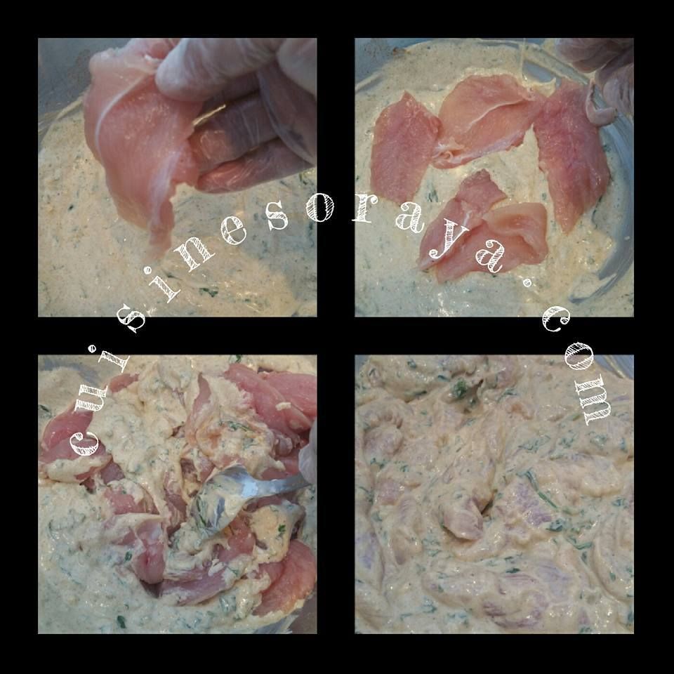 Kebab poulet / gyros street food
