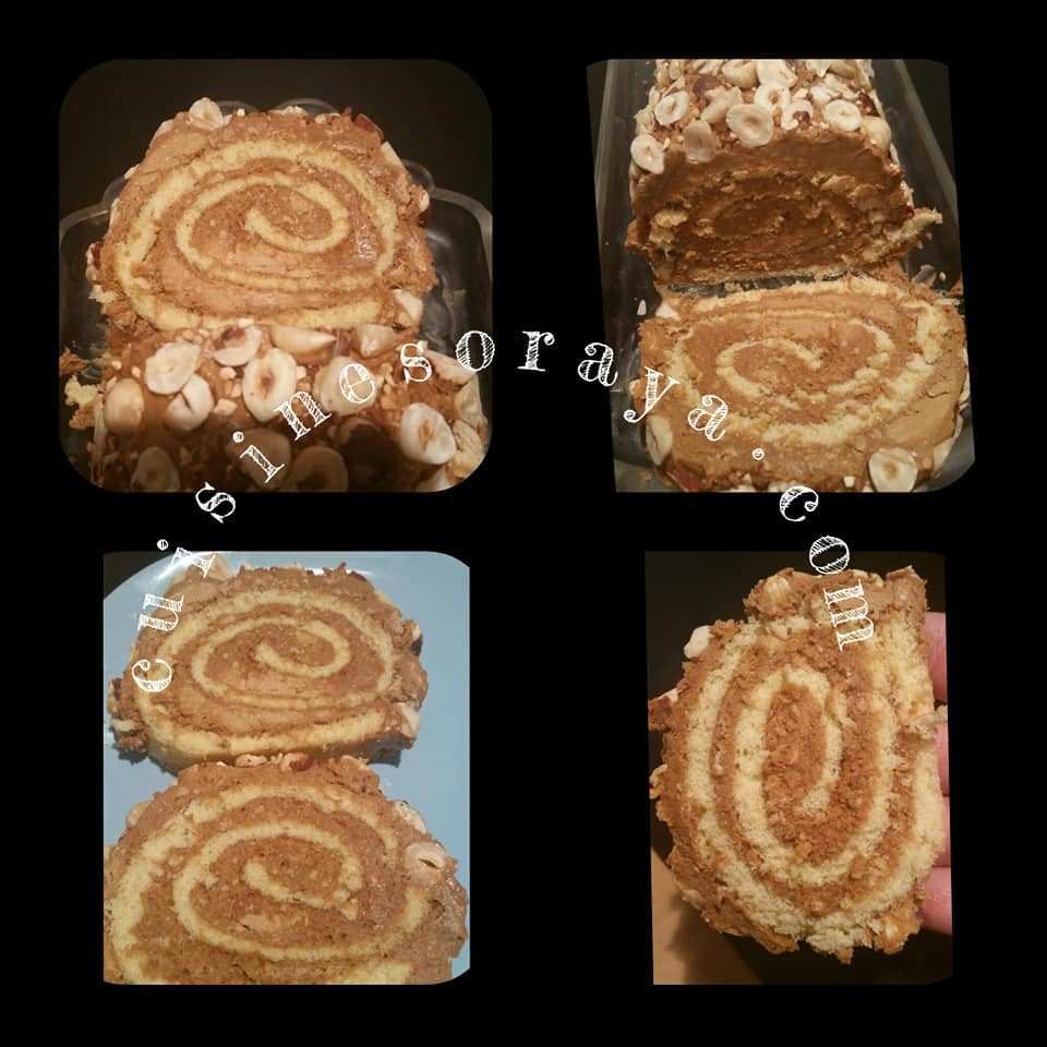 Roulé café noisette