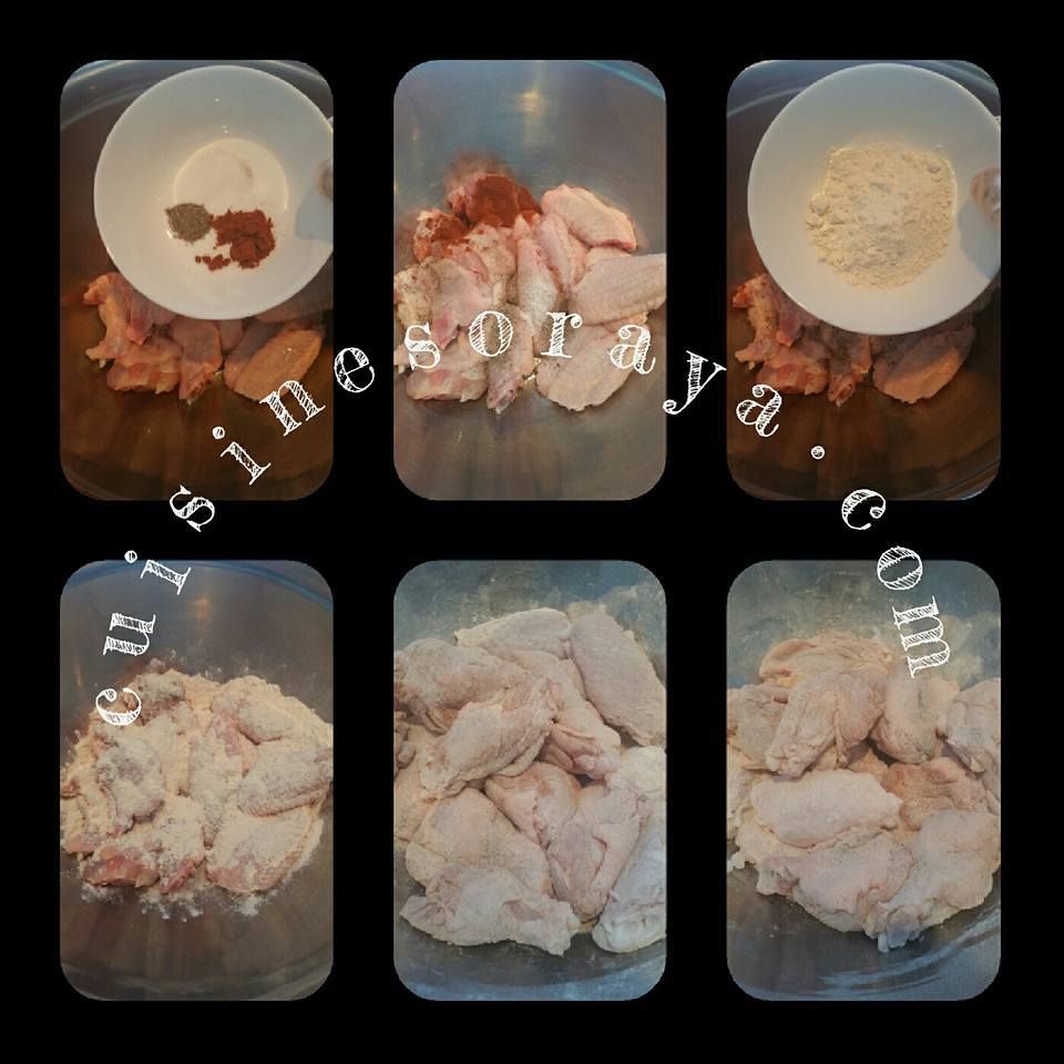 Ailes de poulet au four