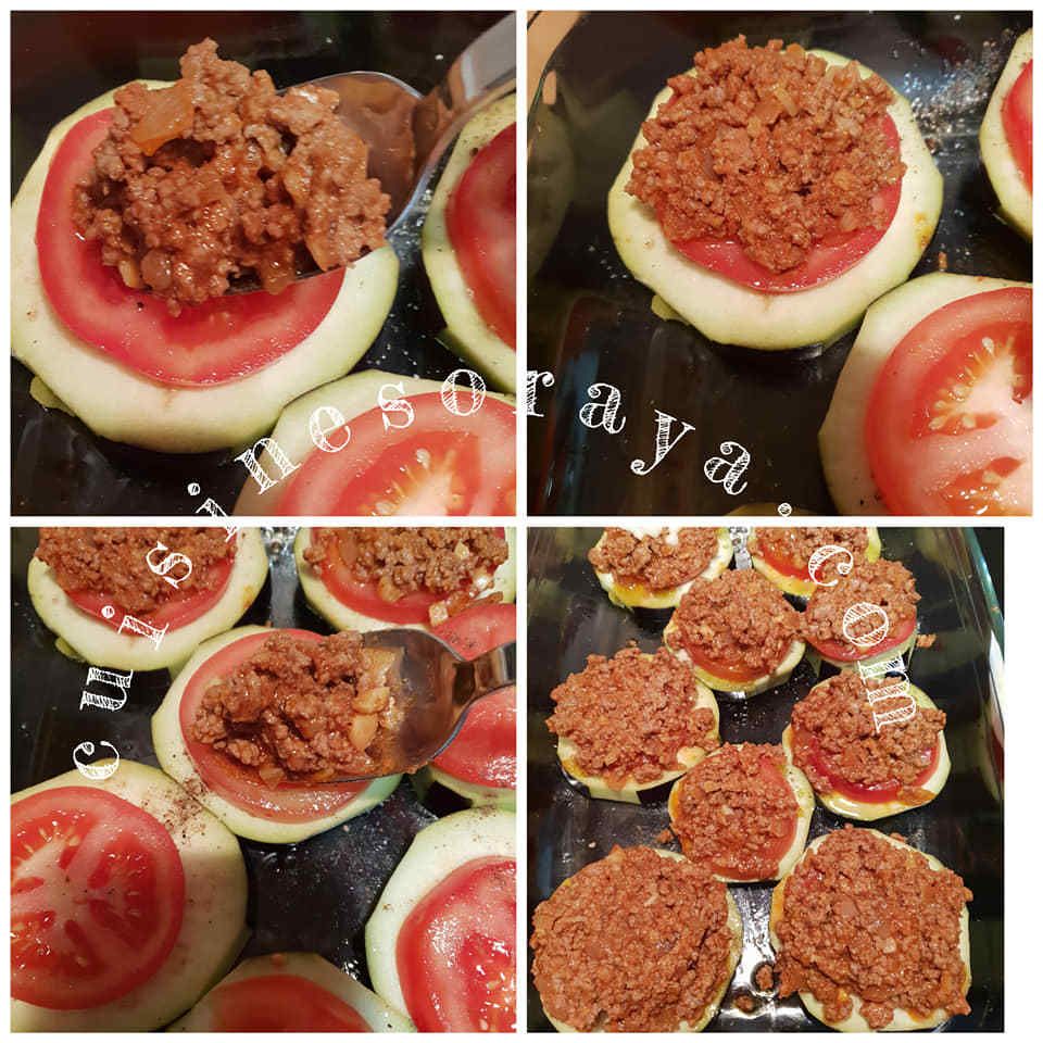 Aubergine burger