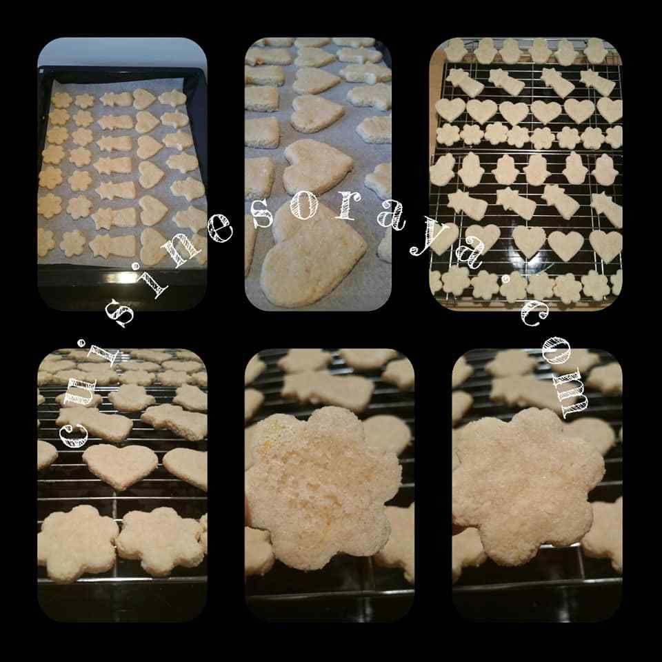 Biscuits aux amandes et citron