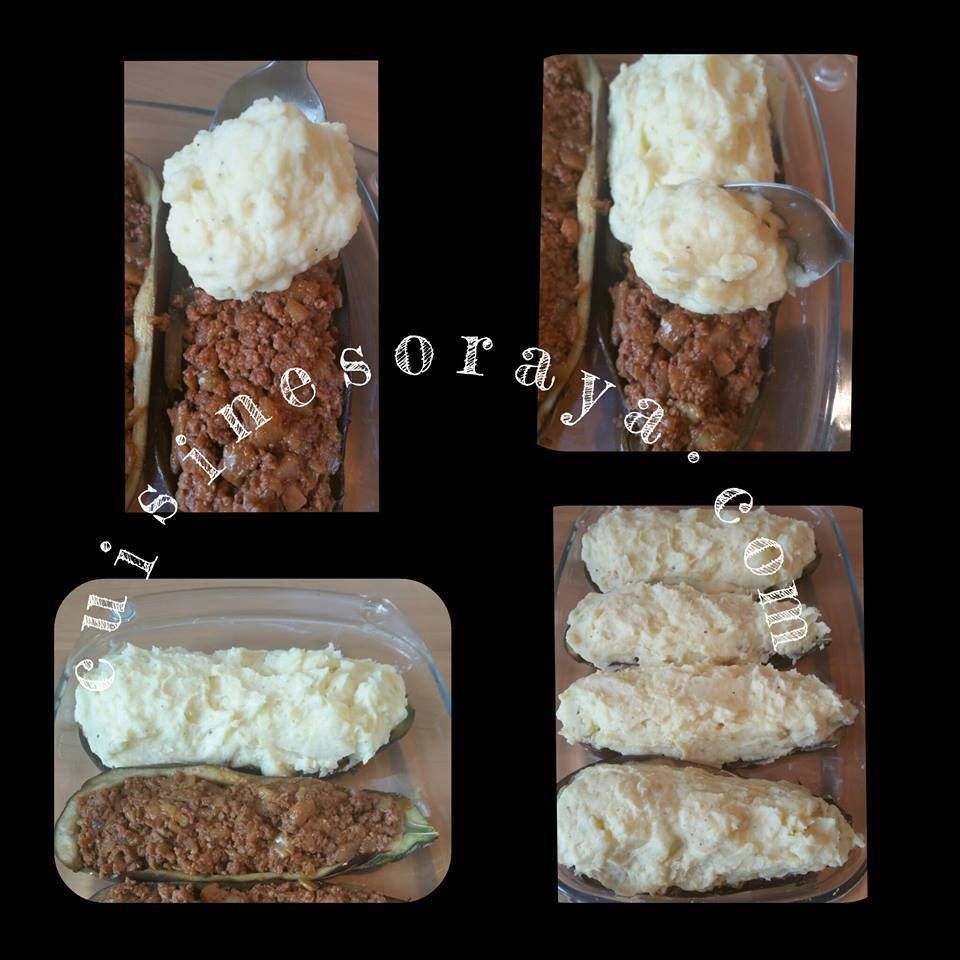 Hachis Parmentier d'aubergine