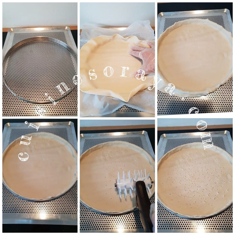 Quiche à la viande et aux trois poivrons