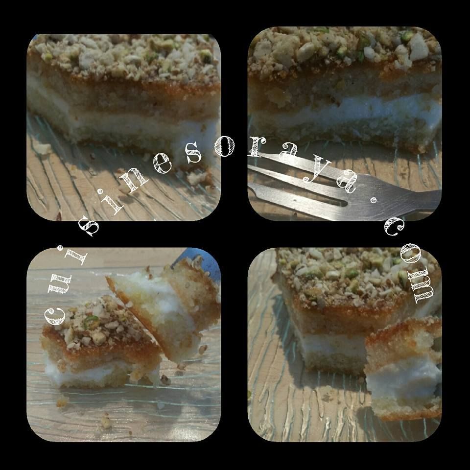 Basboussa à la crème