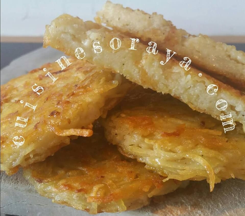 Galette de pommes de terre à la poêle
