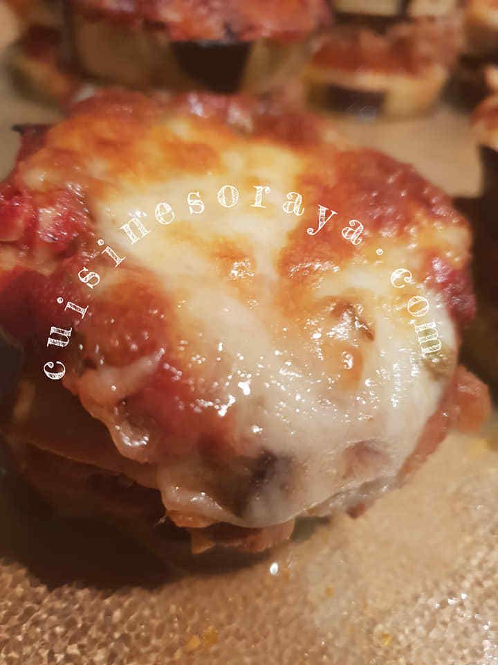 Aubergine burger