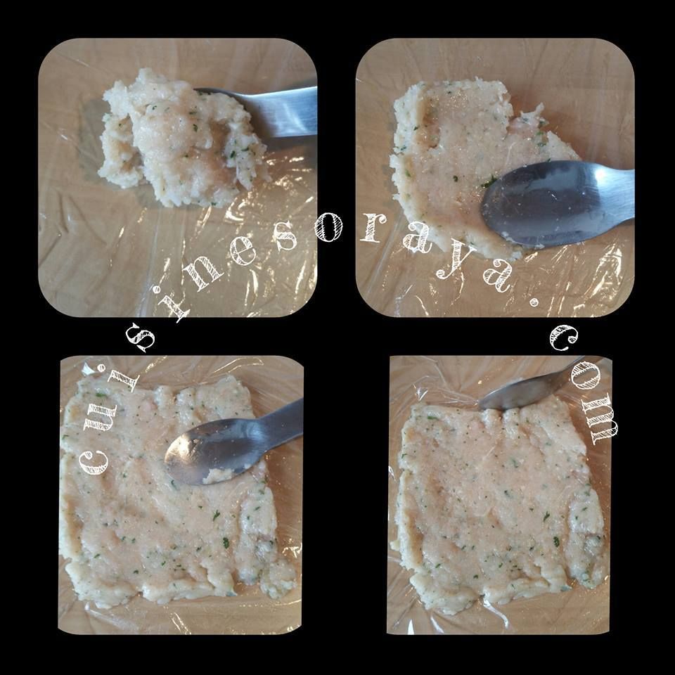 Steak de poulet farci au fromage