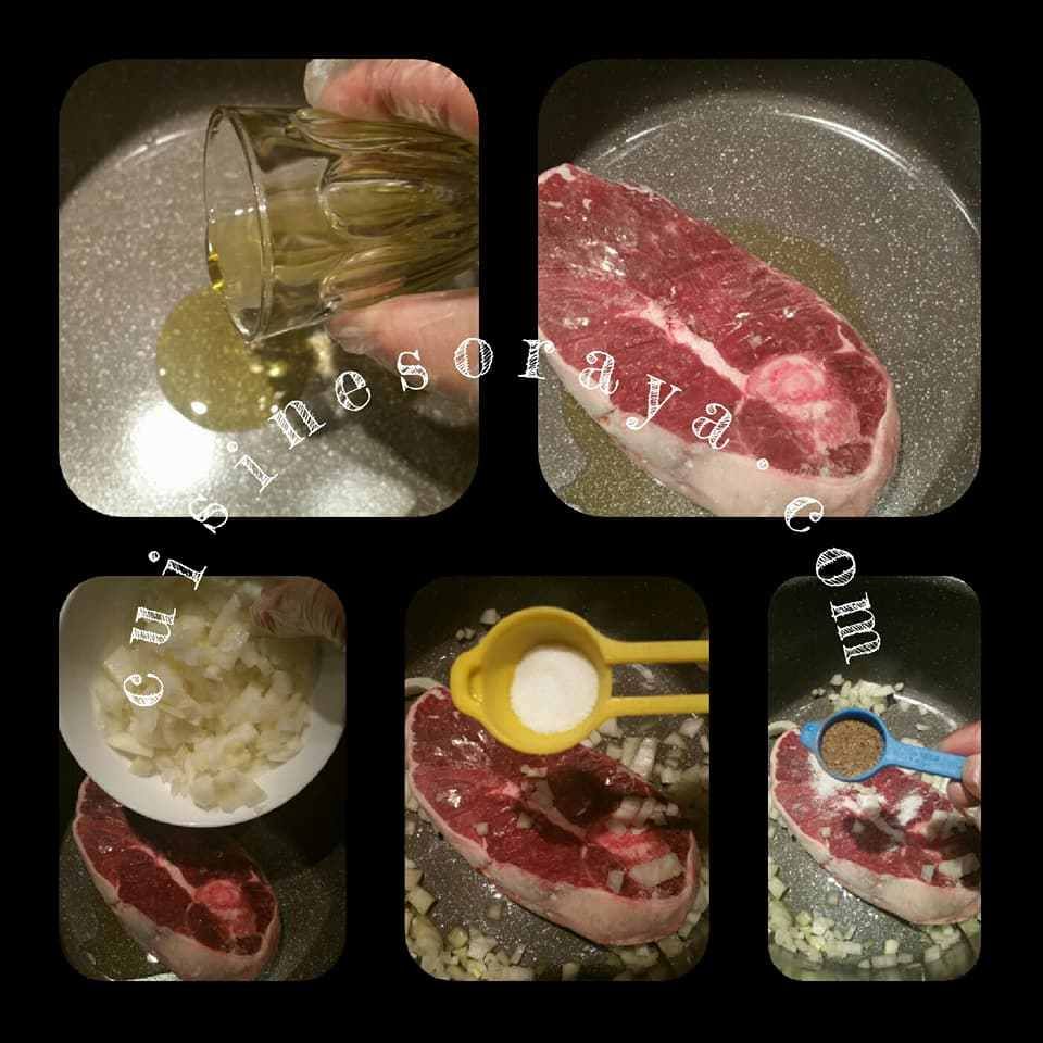 Ragoût d'agneau et aux légumes.