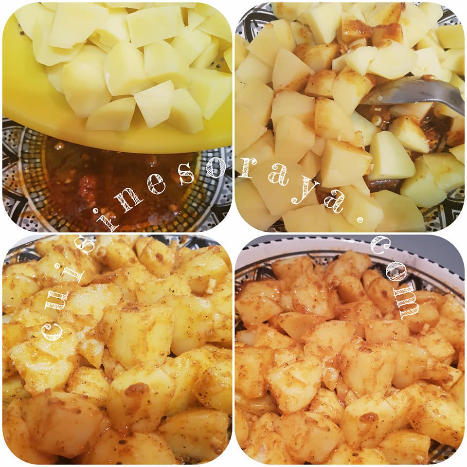 Salade de pomme de terre à la tunisienne