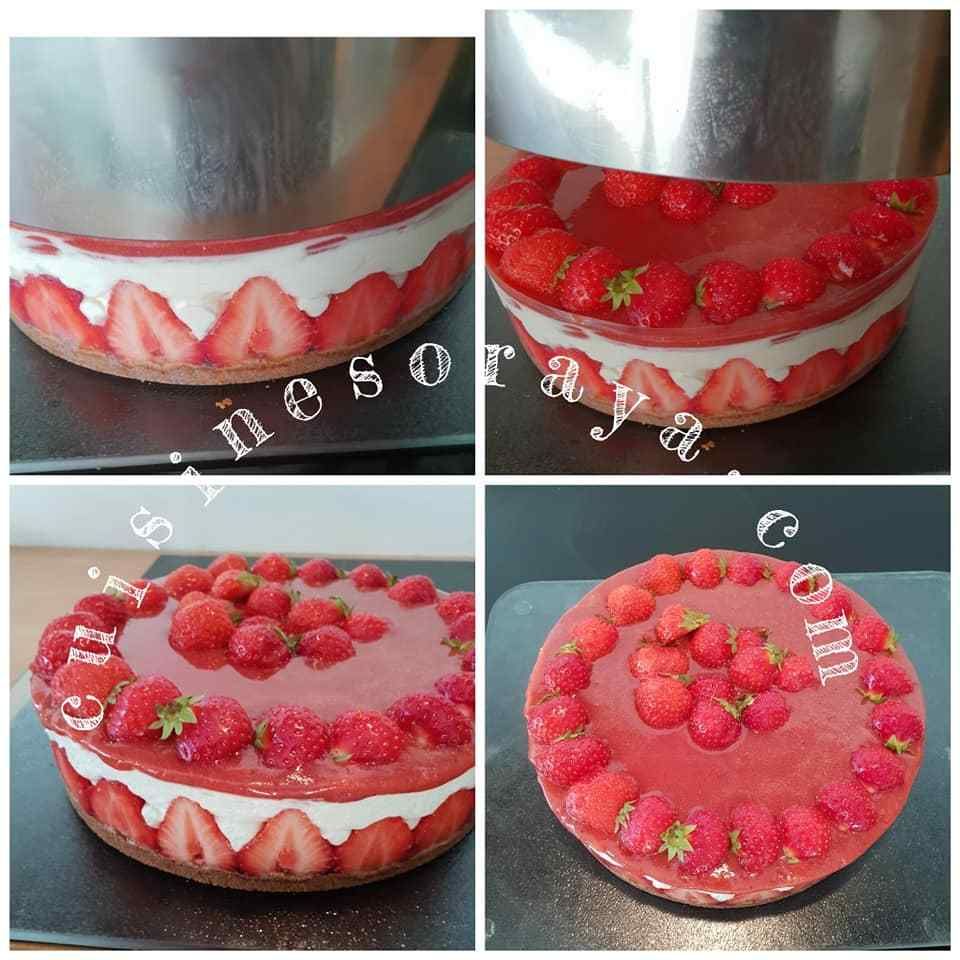 Cheesecake fraise