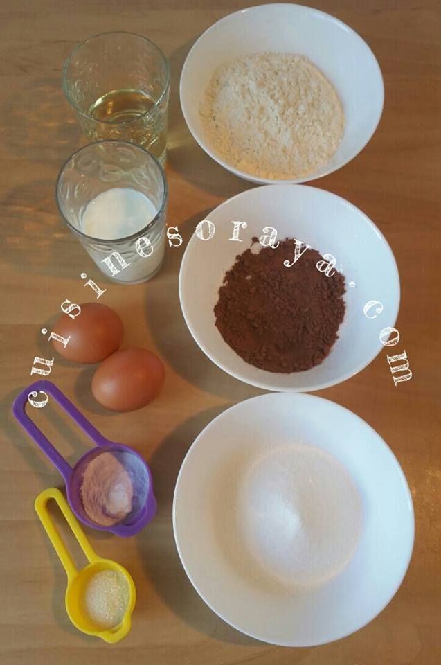 Gâteau chocolat crème de lait