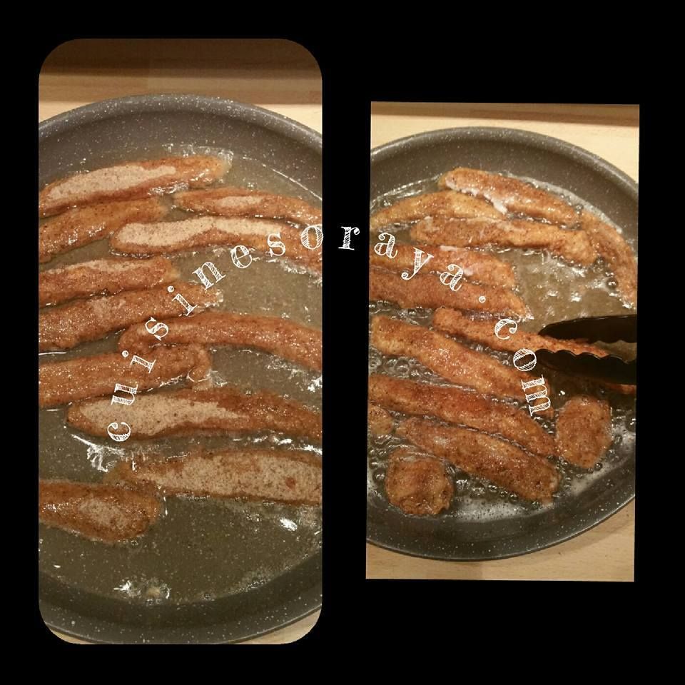 Bâtonnets de poulet coustillants