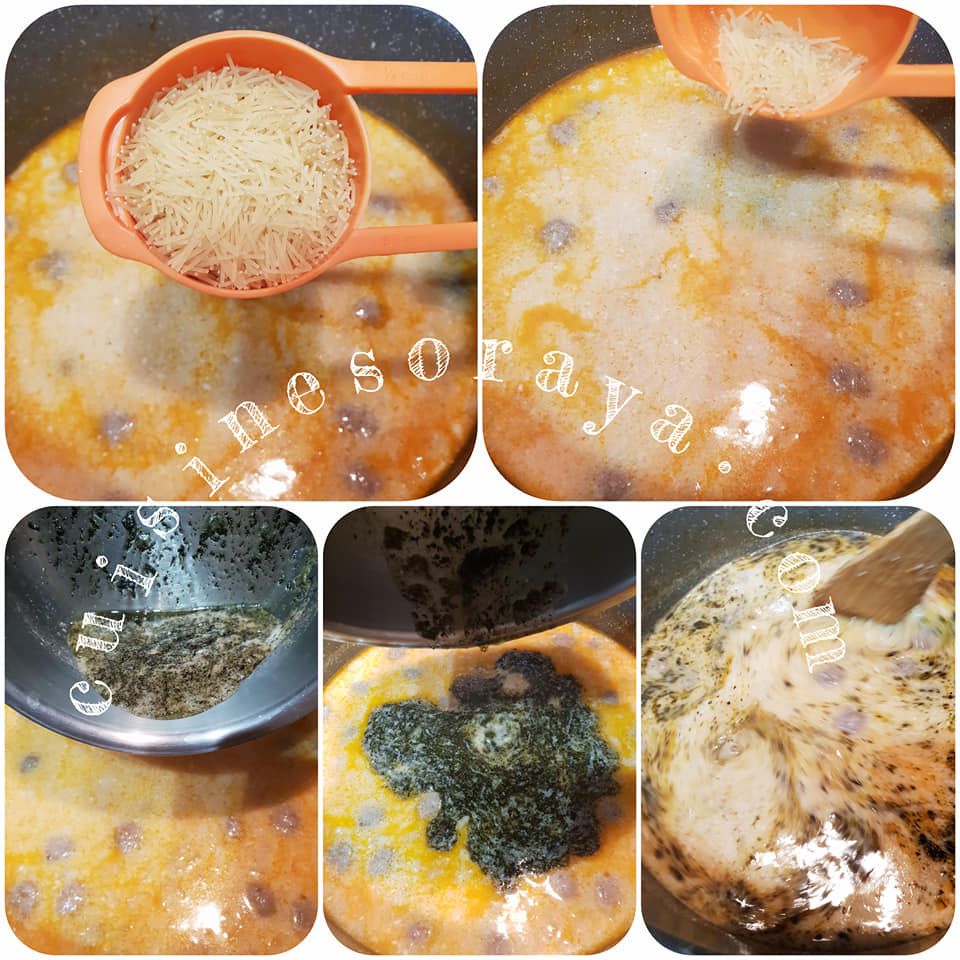 Soupe au yaourt, menthe et boulette de viande bien complète - yoğurtlu çorbası