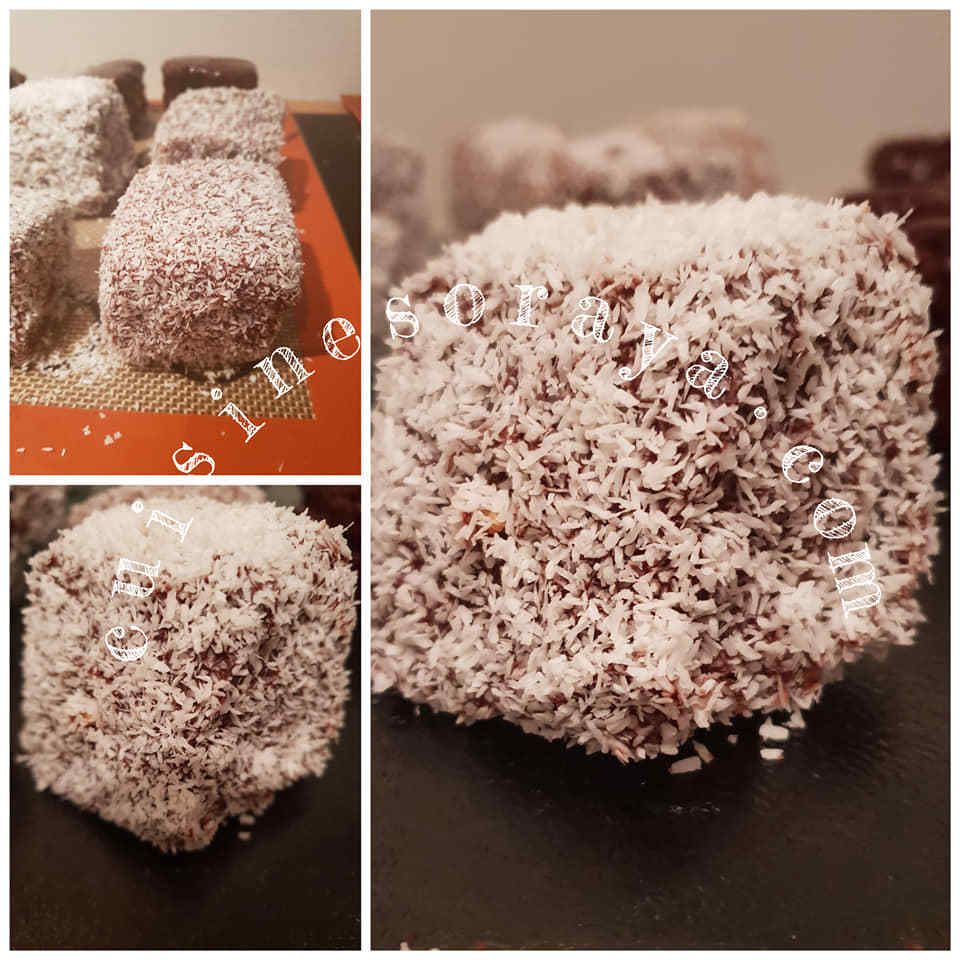 Lamingtons traditionnel Autralien