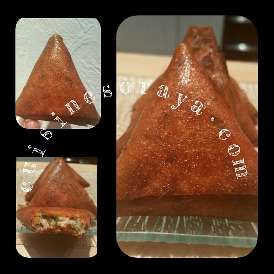 Brick poulet avec sa feuille de brick légèrement piquante