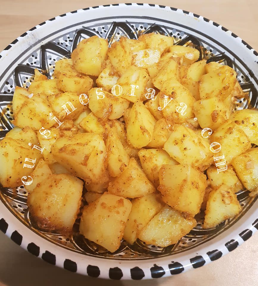 Salade de pomme de terre à la tunisienne