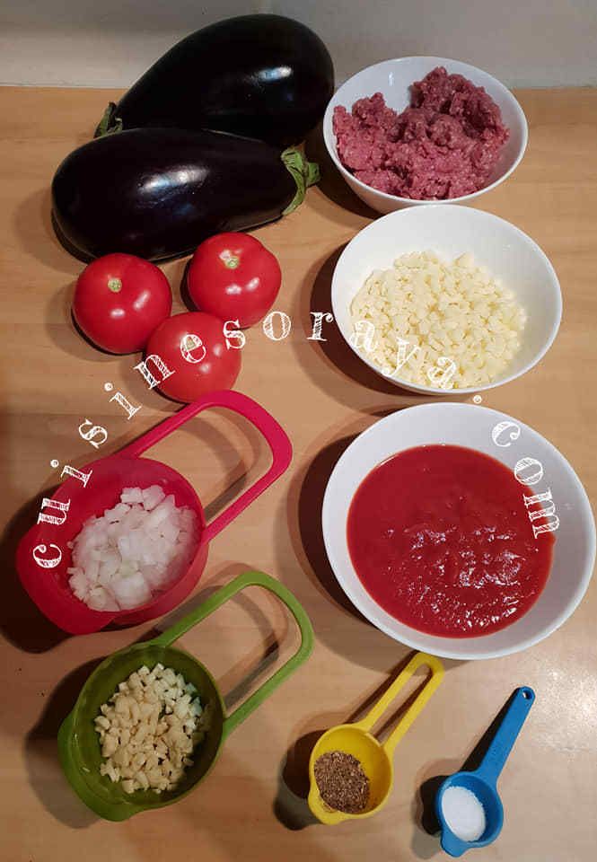 Aubergine burger